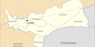 Карта лусака, Замбія